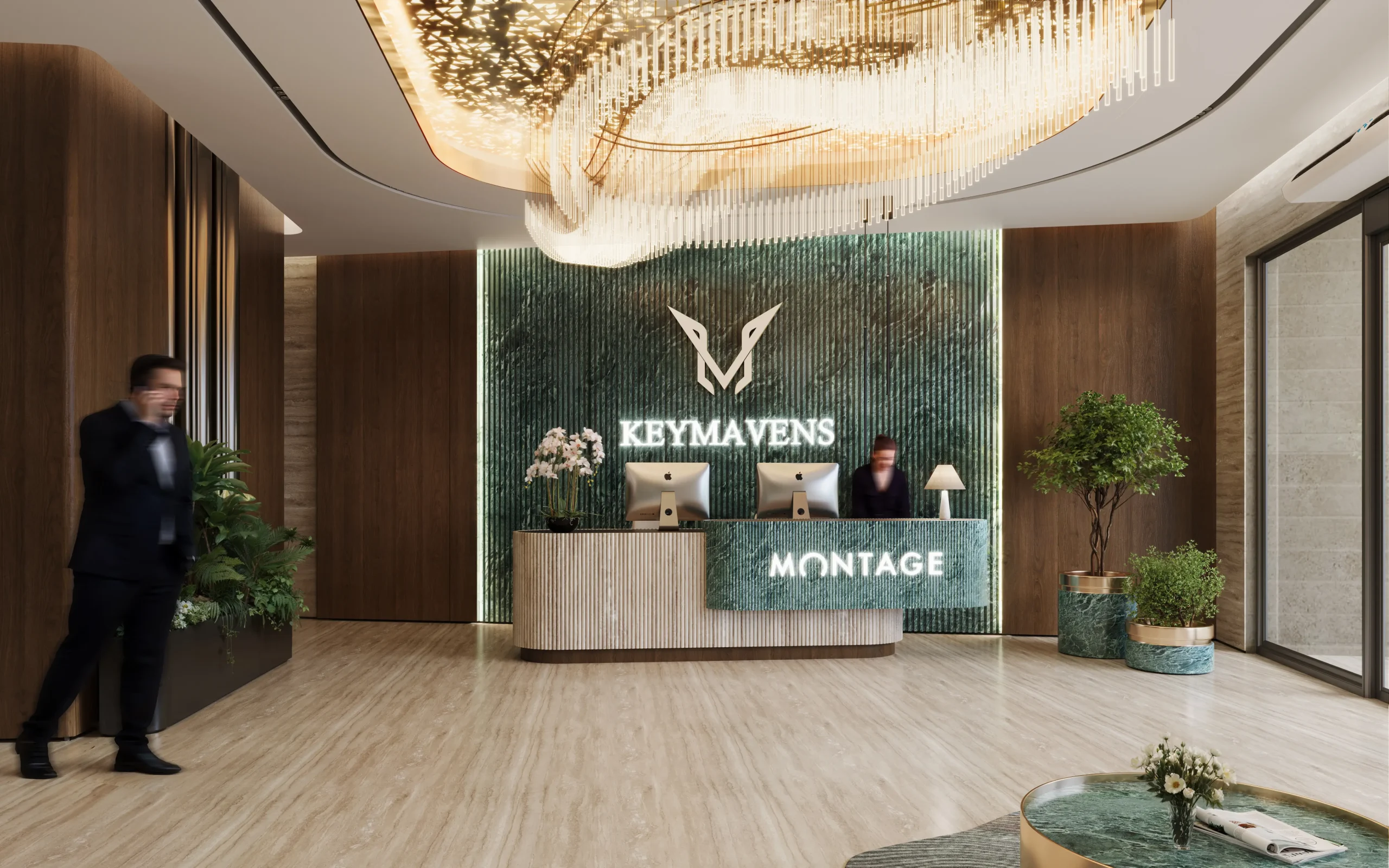 Montage lobby by KeyMavens